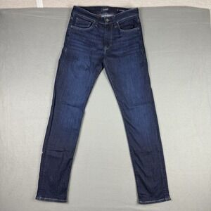 34 Heritage Jeans Mens 30x34 Dark Wash Denim Courage Mid Rise Straight Stretch